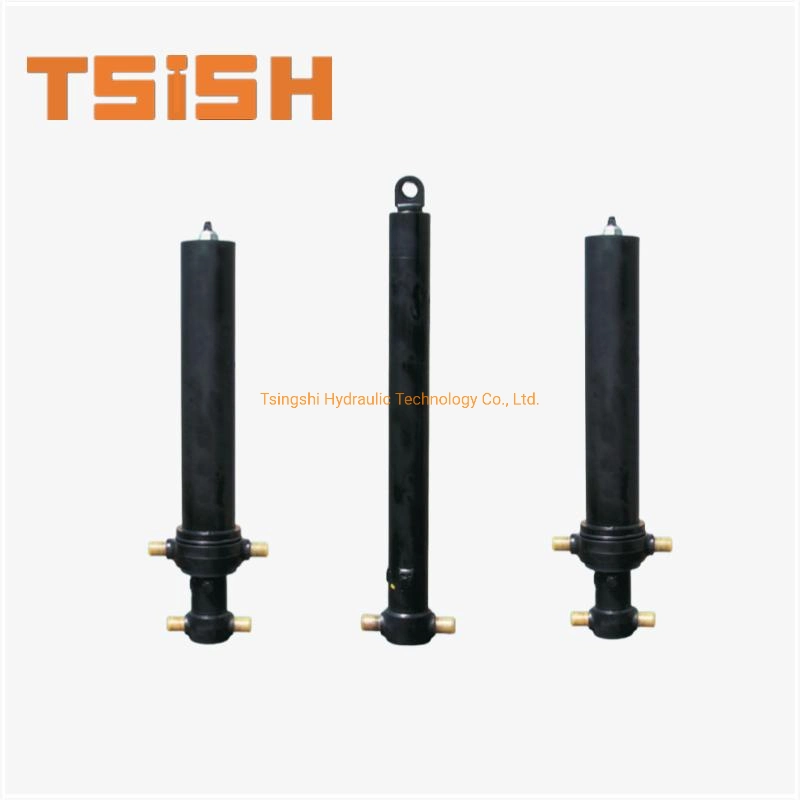 Single Acting Telescopic Hydraulic Cylinder Parts Truck Cabin