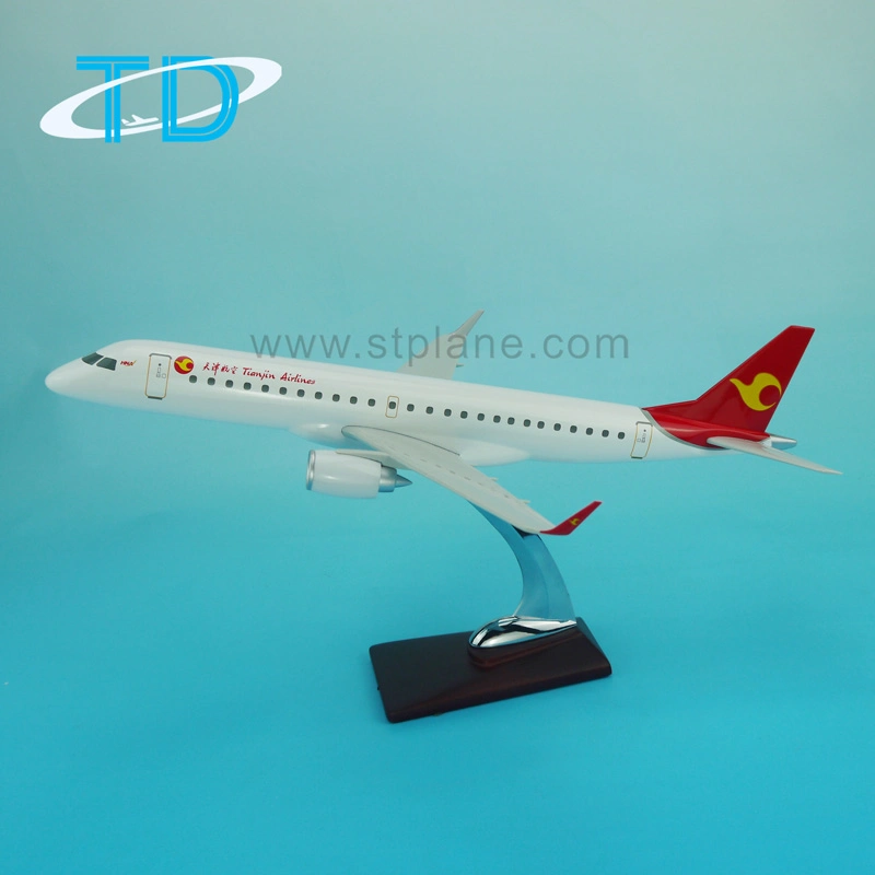 Tianjin Airlines Erj-190 Resin Embraer Model Plane