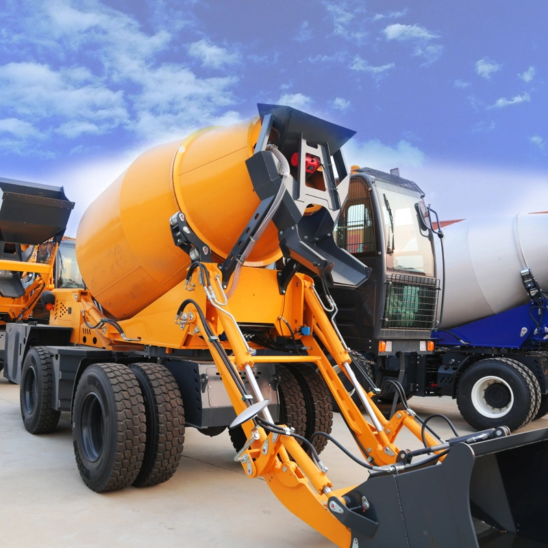 Self Loading Mobile Concrete Truck Mixers in Sri Lanka