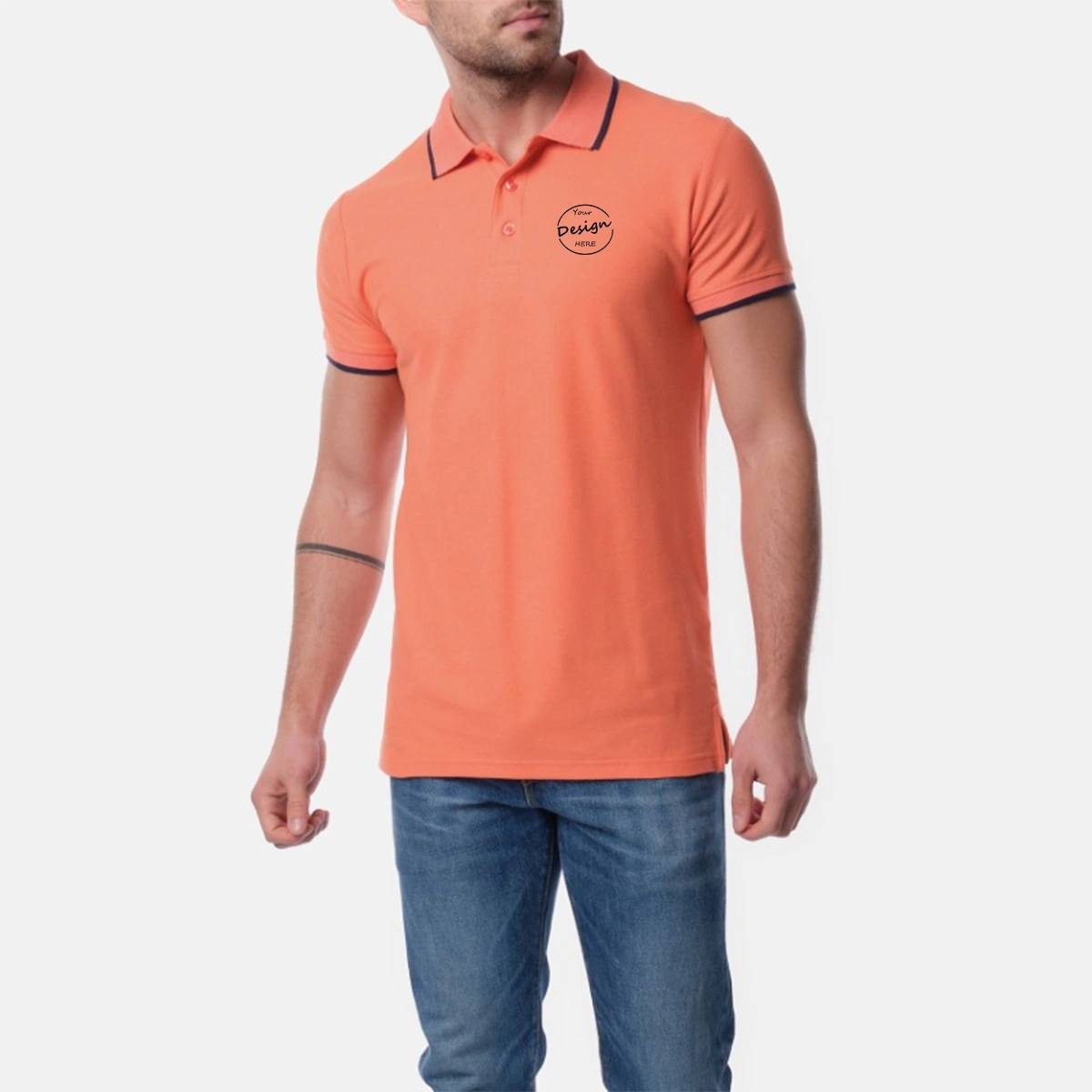 Wholesale/Supplier Cheap High quality/High cost performance  Quick Dry Sports Men Polo Shirts Print Polo T Shirts Plain Custom Polo Shirts for Men