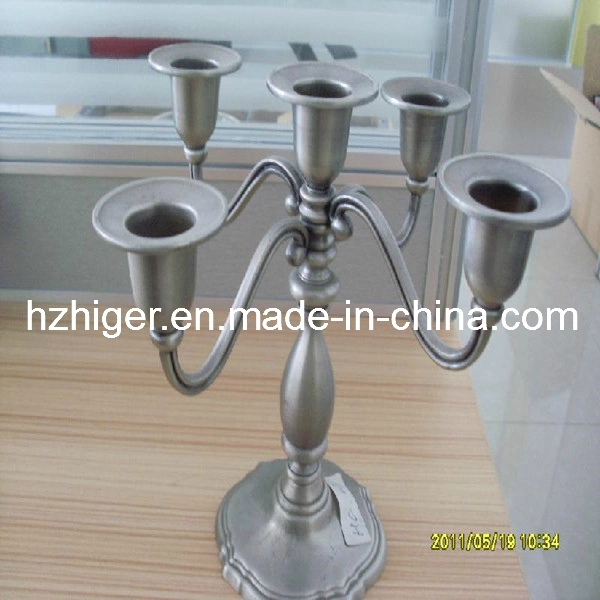 Customized Home Decoration Aluminum Candlestick