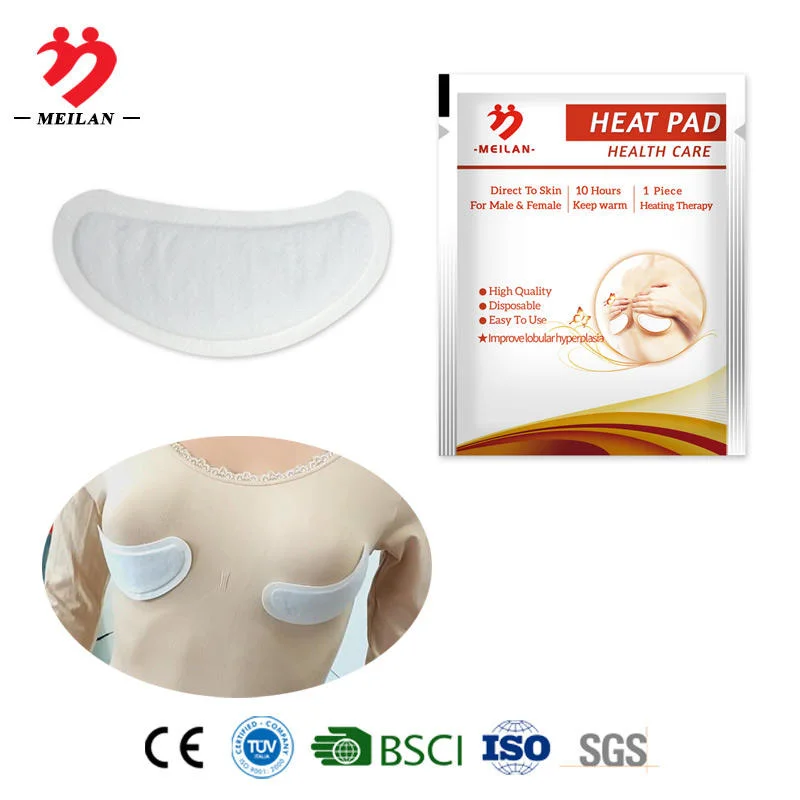 Female Period Disposable Breast Warm Patch for Hand Warmer