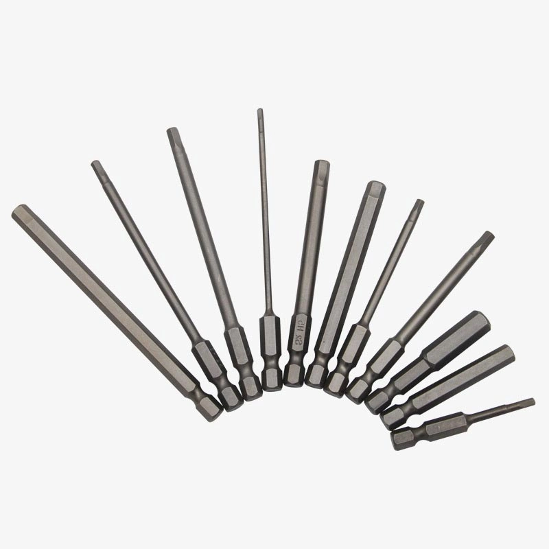 Factory Wholesale/Supplier S2 Steel Magnetic Hex Shank 90mm T27 Screwdriver Bit