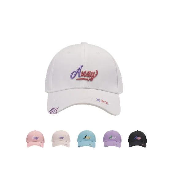Wholesale Custom Promotion 6 Panel Outdoor Sport Golf Baseball Dad Cap with Custom Embroidery Logo