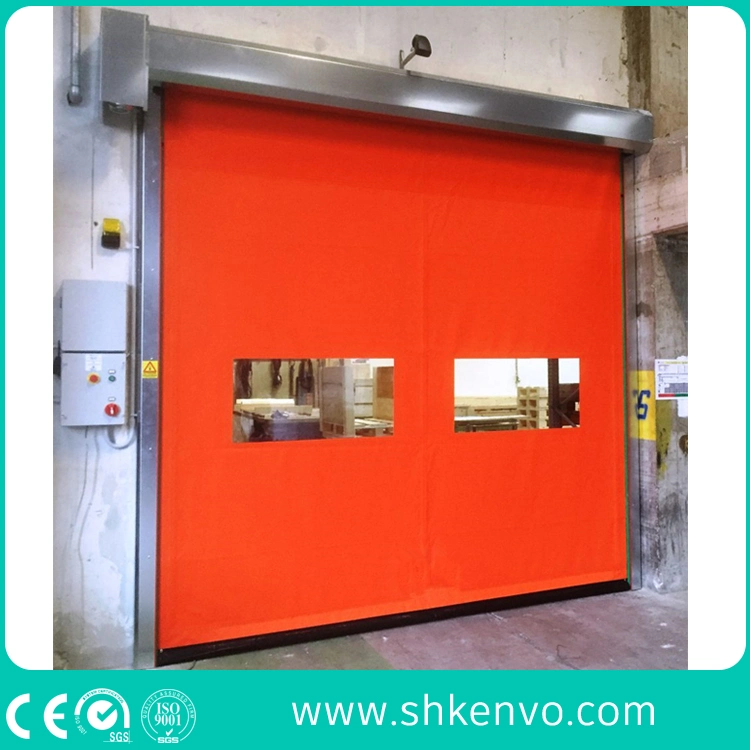 Self Repairing Quick Acting Roller Shutter Traffic Door