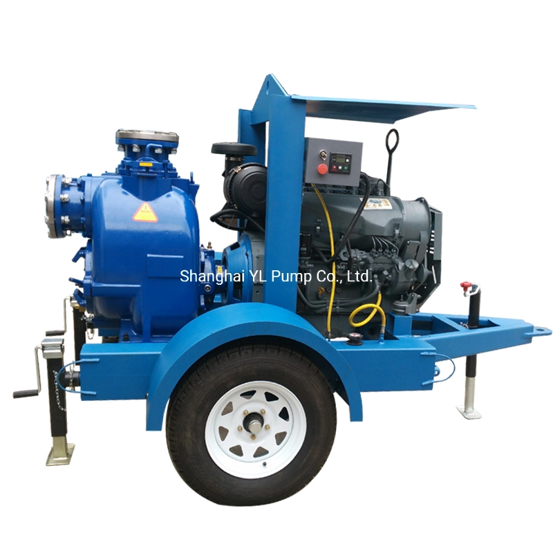 3 Zoll Dieselmotor Angetrieben Selbstansaugung/Mine/Abwasser/Müll/Schlamm/Schlamm/Sand/Schmutzige Entwässerung Wasser Zentrifugal Pumpe
