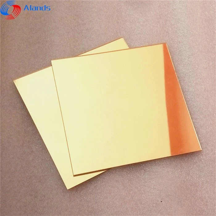 1mm Gold Acrylic Mirror Sheets for Decoration