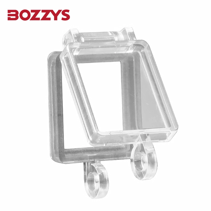 Transparent Push Button Safety Cover Lockout Suitable for Industrial Electrical Switch Lockout