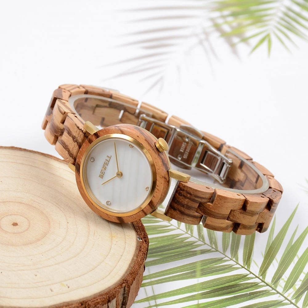 El diseño más reciente reloj de pulsera reloj de madera de alta calidad relojes de madera para dama