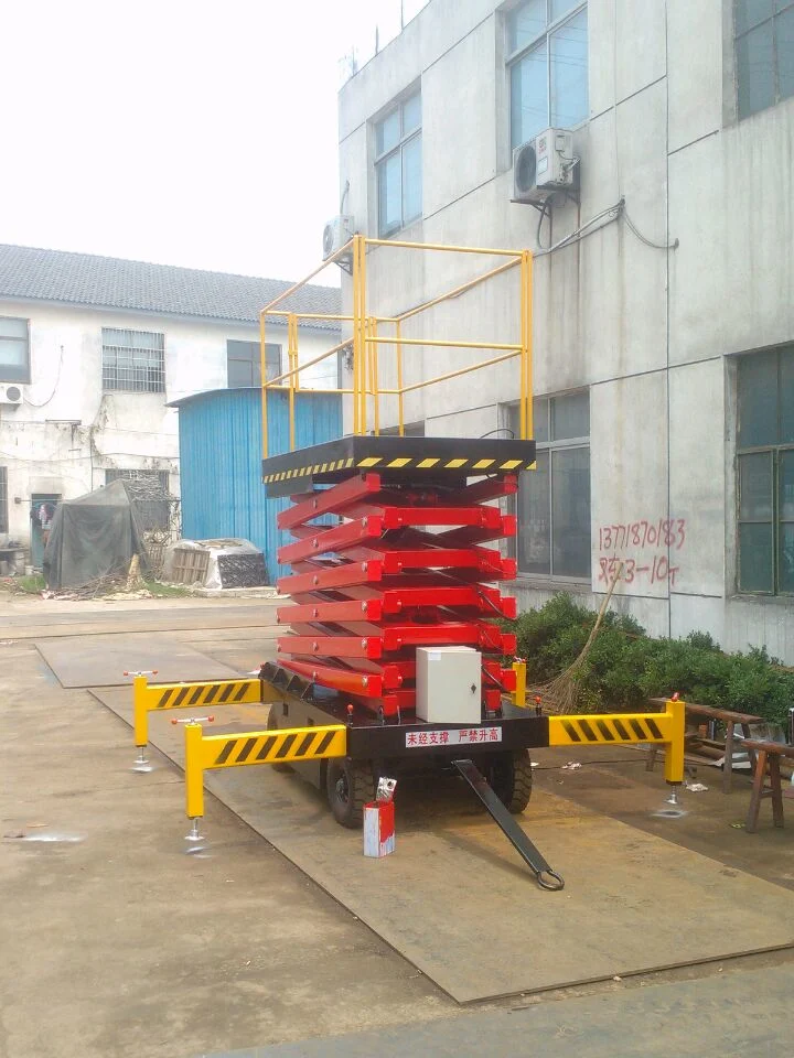 Sjy0.3-3 300kg Scissors Aerial Work Platform