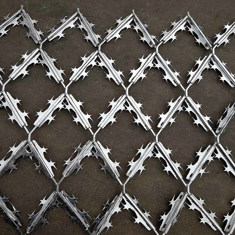 New Type Barbed Wire Mesh Protection Fence Panel