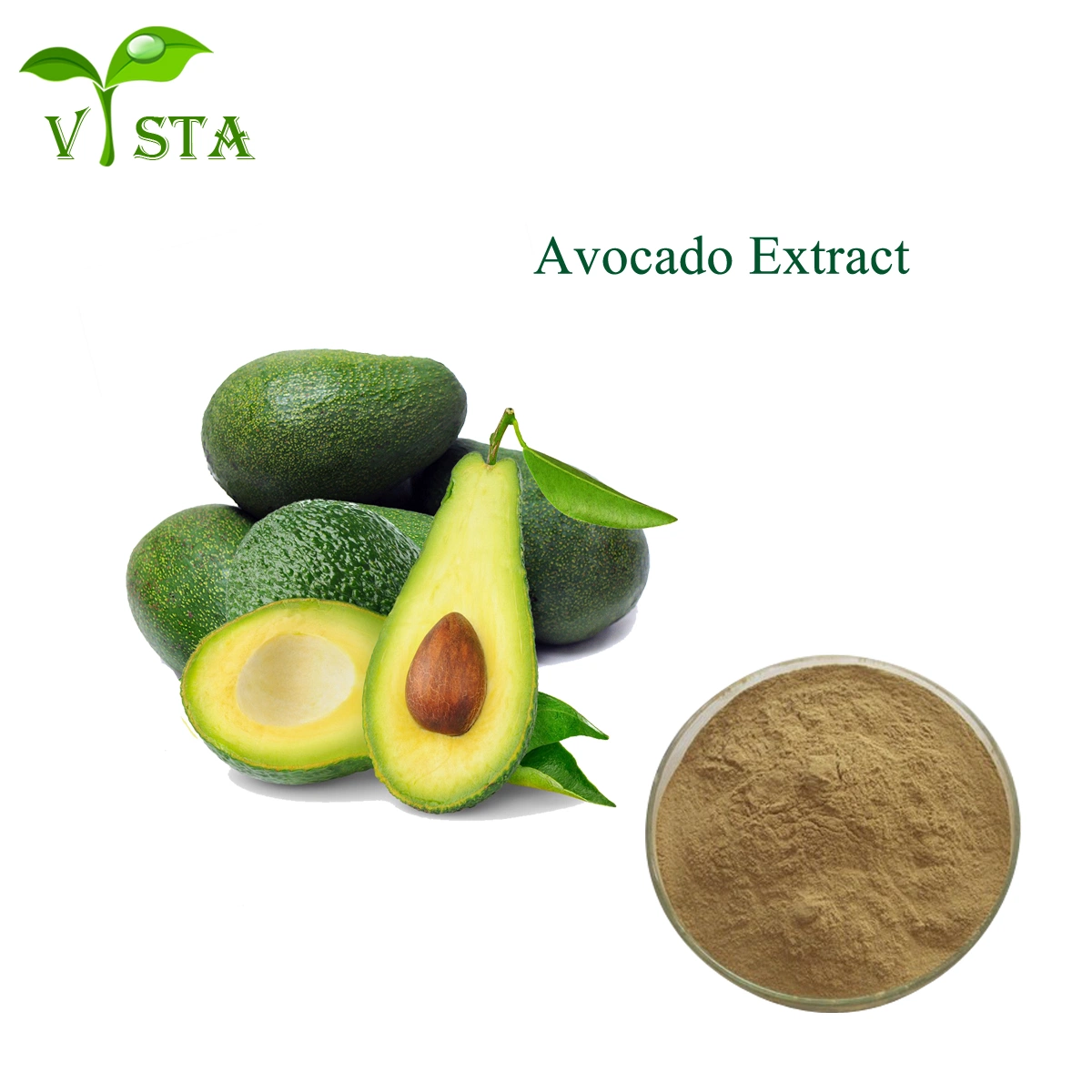 100% Natural Fruit Extract Food Additive Avocado Fruit Instant Powder Avocado Extract 4; 1, 10; 1 CAS 8024-32-6