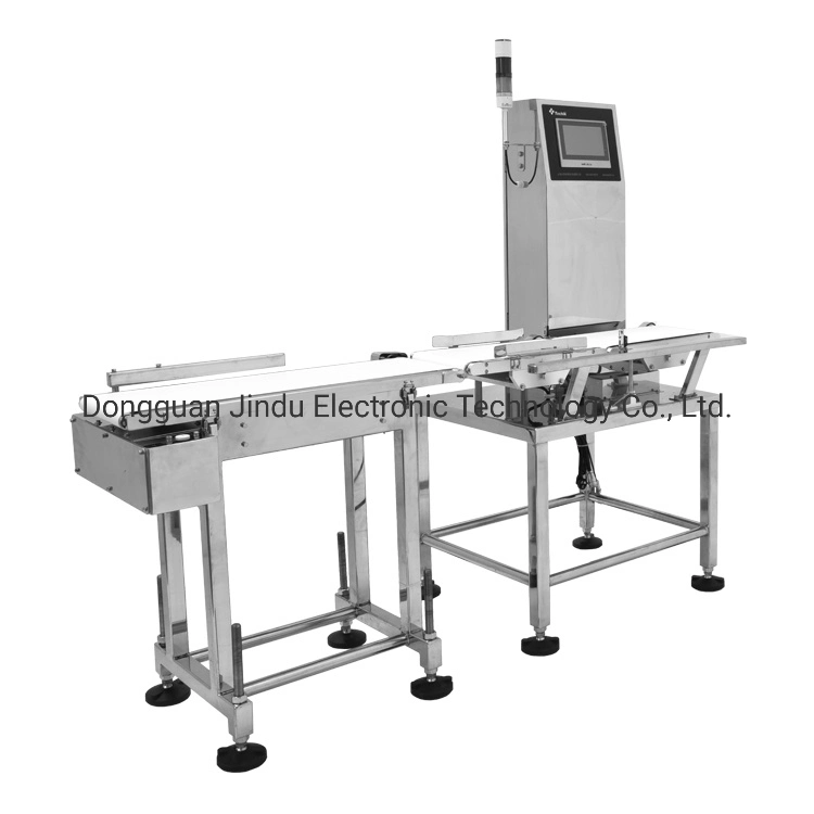 Jindu Inline Dynamic Checkweigher Food Processing Machine Check Weigher
