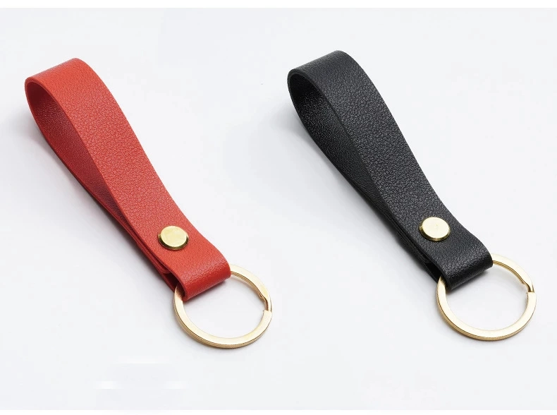 Customize PVC Silicone Soft Rubber Key Chain Sanitize Holder Apple Small Size Custom Logo Free Design 3D Hot Sale Leather Material PU Decoration Keychain