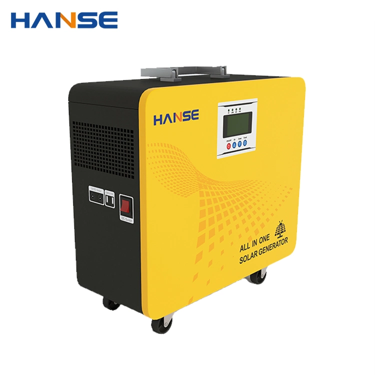 2000W Portable Solar Power System 1kw 1.5kw 2kw All-in-One Solar Generator Built in Lithium Battery Solar Energy Generator