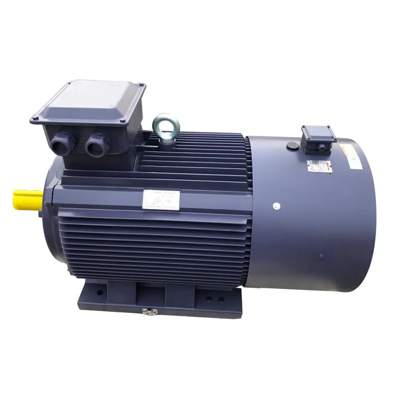 Yvf Yvp frecuencia variable tres fase AC Motor eléctrico VFD Servicio invertido 5~100Hz Motores de inducción de jaula de ardilla 0,75~375kW