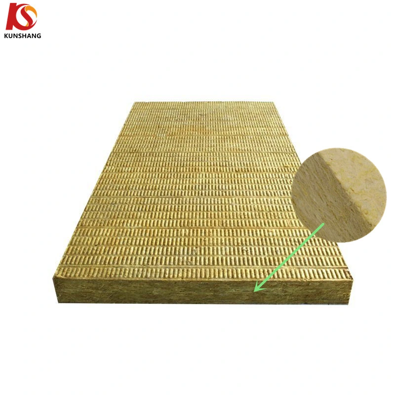 Basalt Rock Wool Board Heat Insulation Building Material