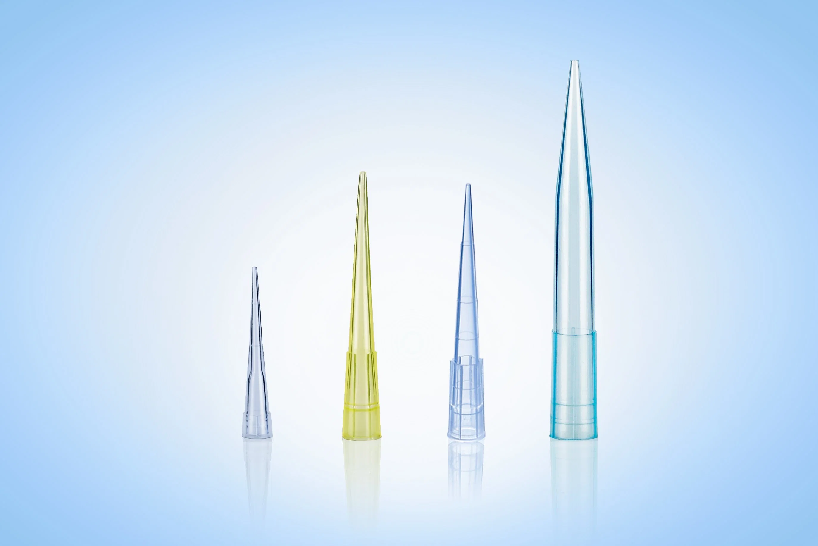 Pipette Tip 10UL-200UL Dia. 6*50mm Yellow Color