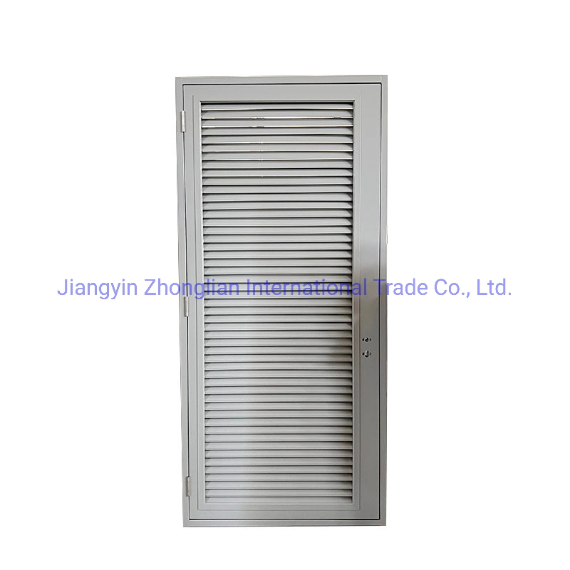 Exterior Building Decorative Aluminum Louver Window Steel Door Shutter