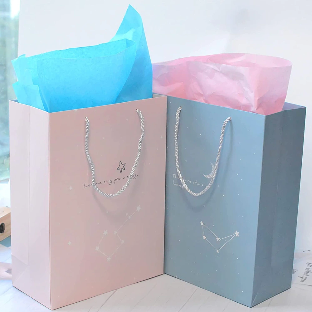 Large Gift Bags with Handles & Tissue Paper for Shopping