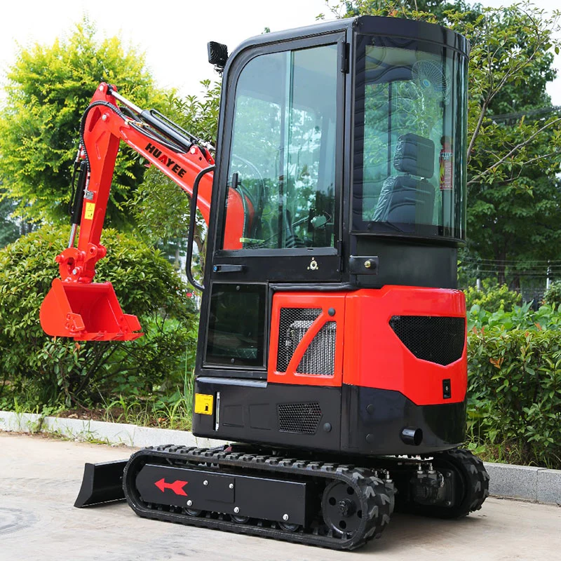 Hy16 1.6 ton Mini excavadora de cadenas hidráulica Dique Mini Digger generador de 1600kg el precio de la excavadora