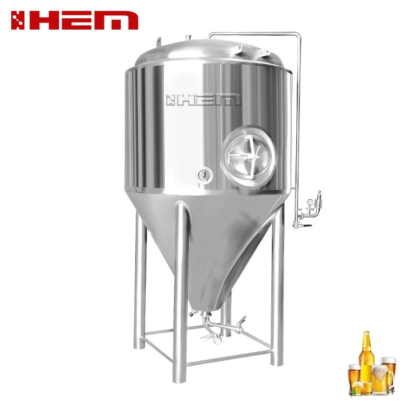 3000L 2000L Dimple Jacket Wine Fermenter Bright Tank Brewery Beer Fermentation Tank