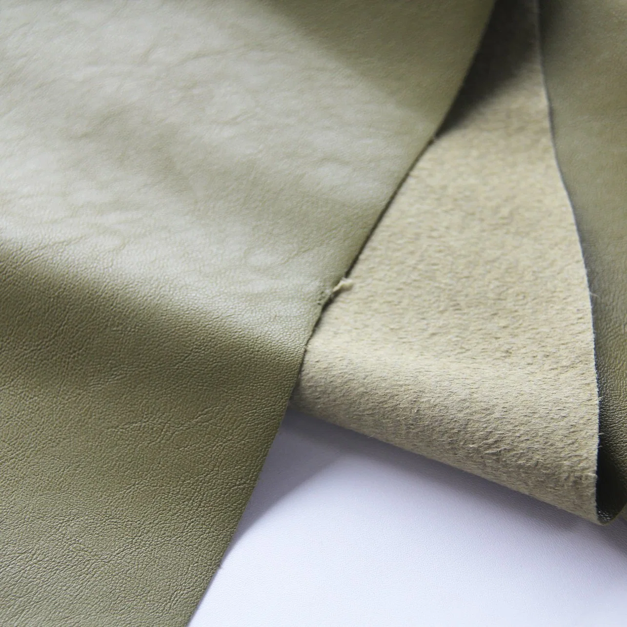 Wholesale/Supplier Microfiber Leather 0.6mm for Garments