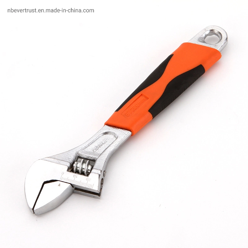 Factory Price Hand Tool Alloy Wheel Carbon Steel Adjustable Wrench