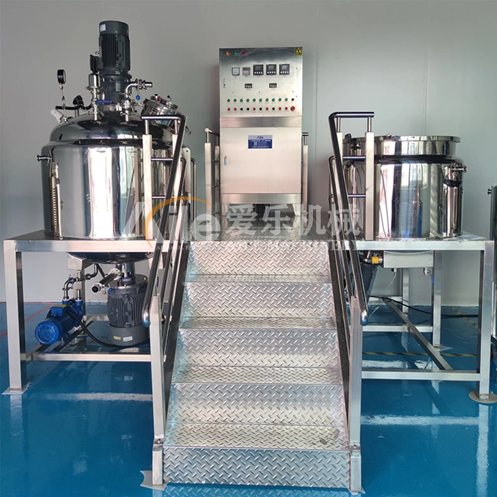 Ointment Vacuum Emulsifying Homogenizer Mixing Blender Emulsifier Tank