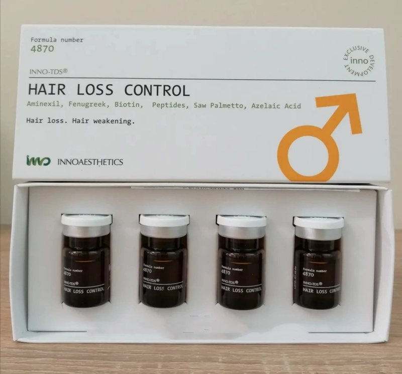 Corea Inno-TDS Control de la pérdida de cabello tratamiento alopecia androgénica mejorar el cuero cabelludo Salud reducir la pérdida de cabello promover el crecimiento de Nuevo cabello