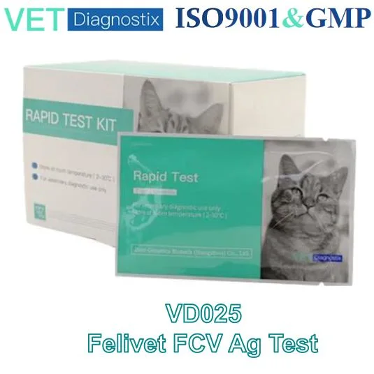 Teste FCV AG Kit de teste de diagnóstico do antigénio calicivirus da felina