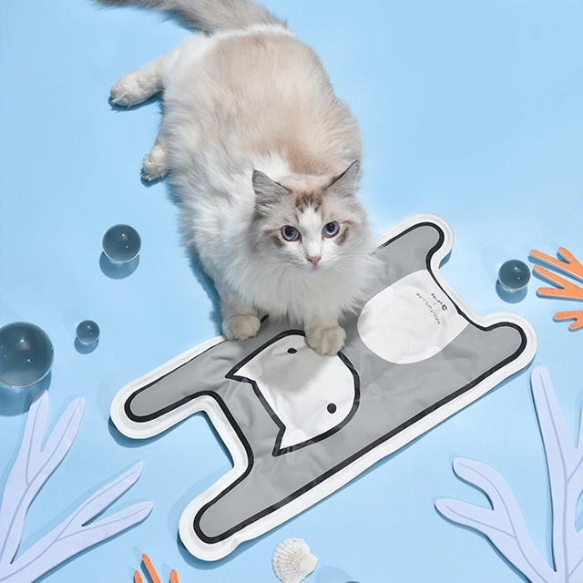 Summer Anti-Slip Pet Cooling Mat Gel PVC Waterproof Cat Ice Mat for Cat Dog