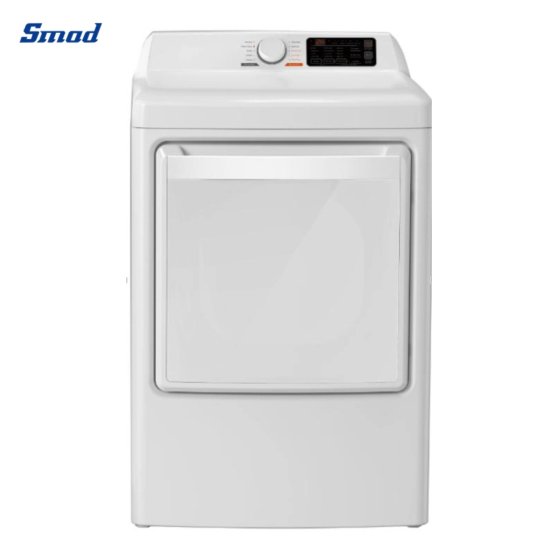 China 6.7cu. FT White Gas Electric Front Loading Clothes Dryer