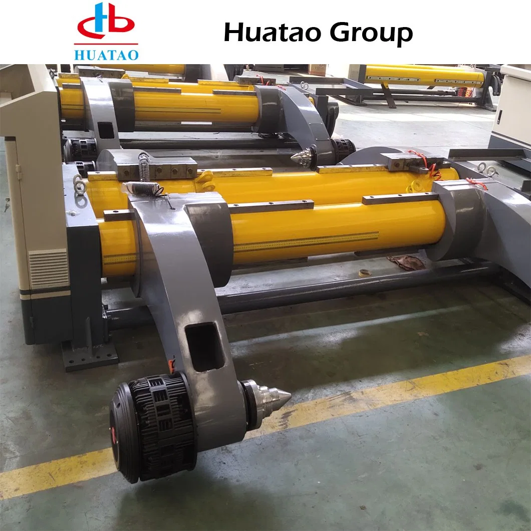 Mill Automatic Carton Making Machine Huatao Roll Paper Reel Stand