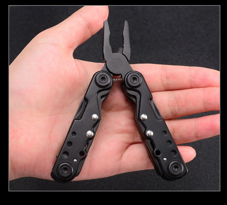 Multi-Tool Pliers, 10-in-1 Portable Stainless Steel Multi Tool with Plier, Knife