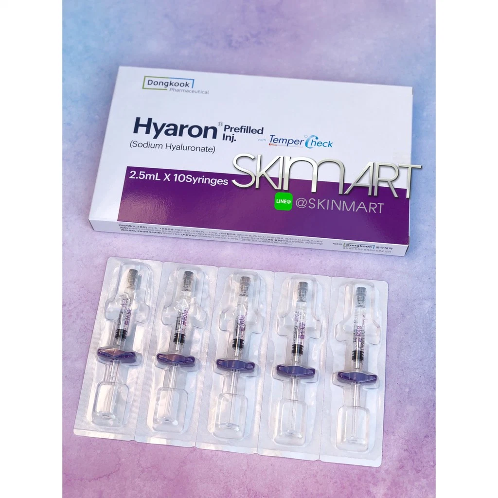 Hyaron 2.5ml*10 Skin Booster Non Cross Linked Hyaluronic Acid Nose Hyaluronic Acid Injection Lip