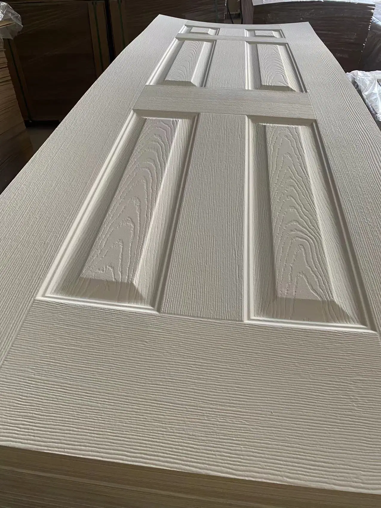 Molded Door Skin MDF HDF Wood Veneered Molded Door Skin Plywood Door Skin