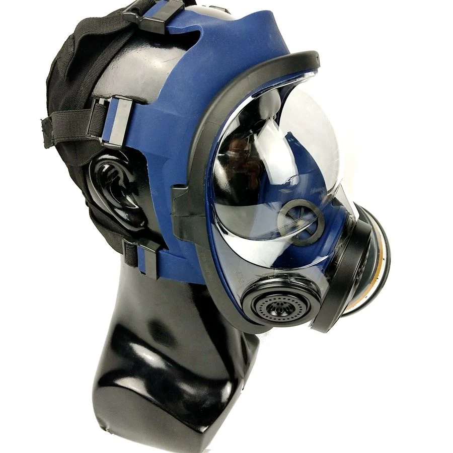 En136 Certification Cbrn A2b2e2K2p3rd Silicone Full Face Anti Riot Gas Mask