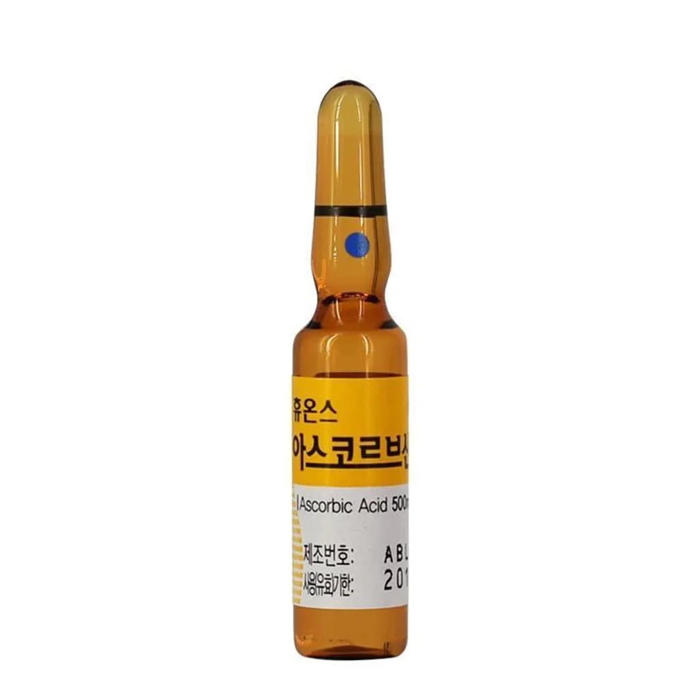 Anti-Aging Huons Ascorbic Acid Inj Vc Laroscorbine 2mlx50 Vials