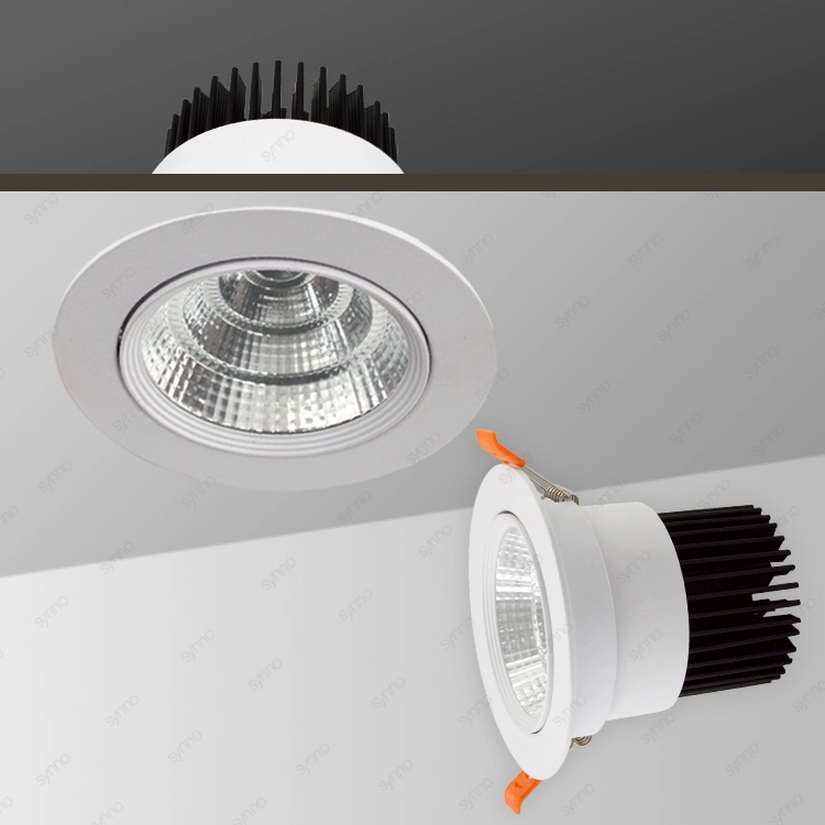 China Wholesale/Supplier 15W Downlight LED empotrada Blanco Luz puntual accesorio Para iluminación descendente LED COB de GU10 LED con mejor Precio