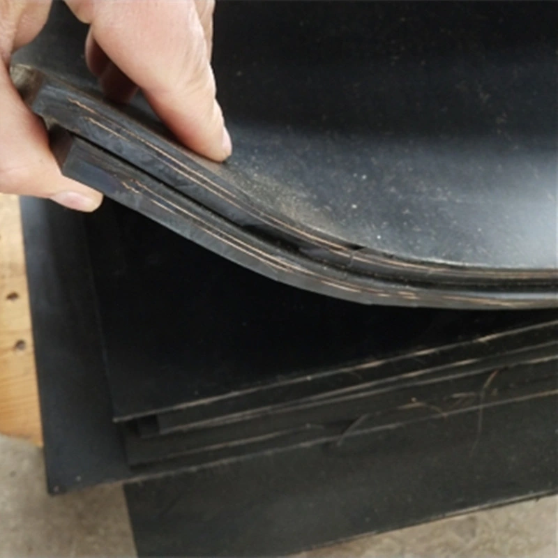 Thick Black Square Flat Extruded SBR Natural EPDM Rubber Pad Sheet