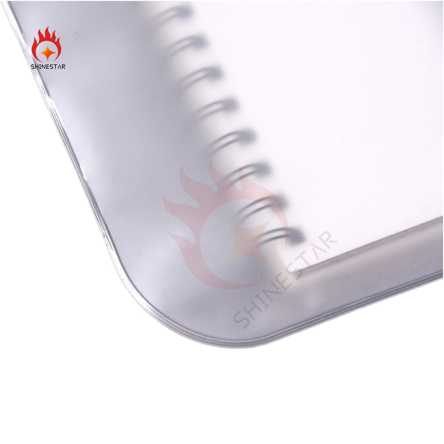 Transparent Frosted Gift Stationery Large Capacity Zipper Storage Plastic Packaging Bag