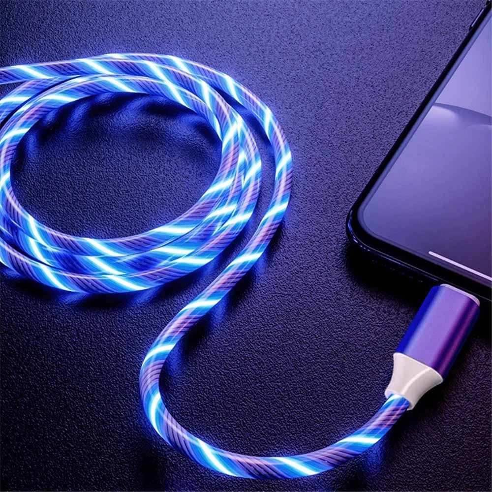 RT-Mc33 LED de carga LED cable USB Lightning para iPhone