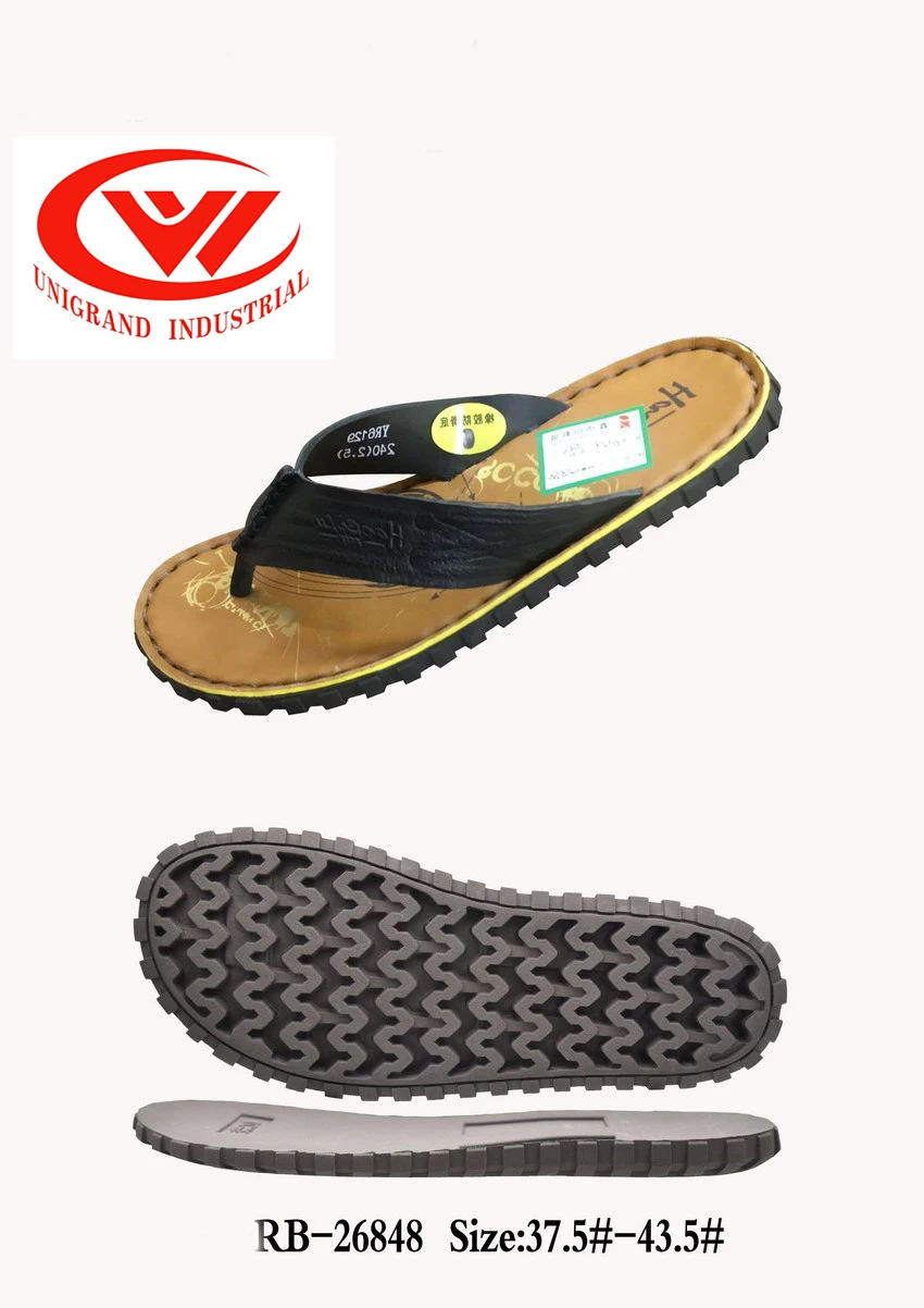 2021 PU أزياء سول سول سول للرجال الجلد Sandal أحذية