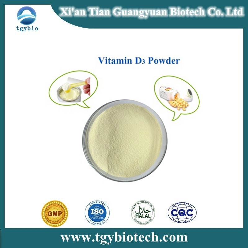 Medicine Grade Vitamin D3 Powder CAS 67-97-0 Multiple Activities