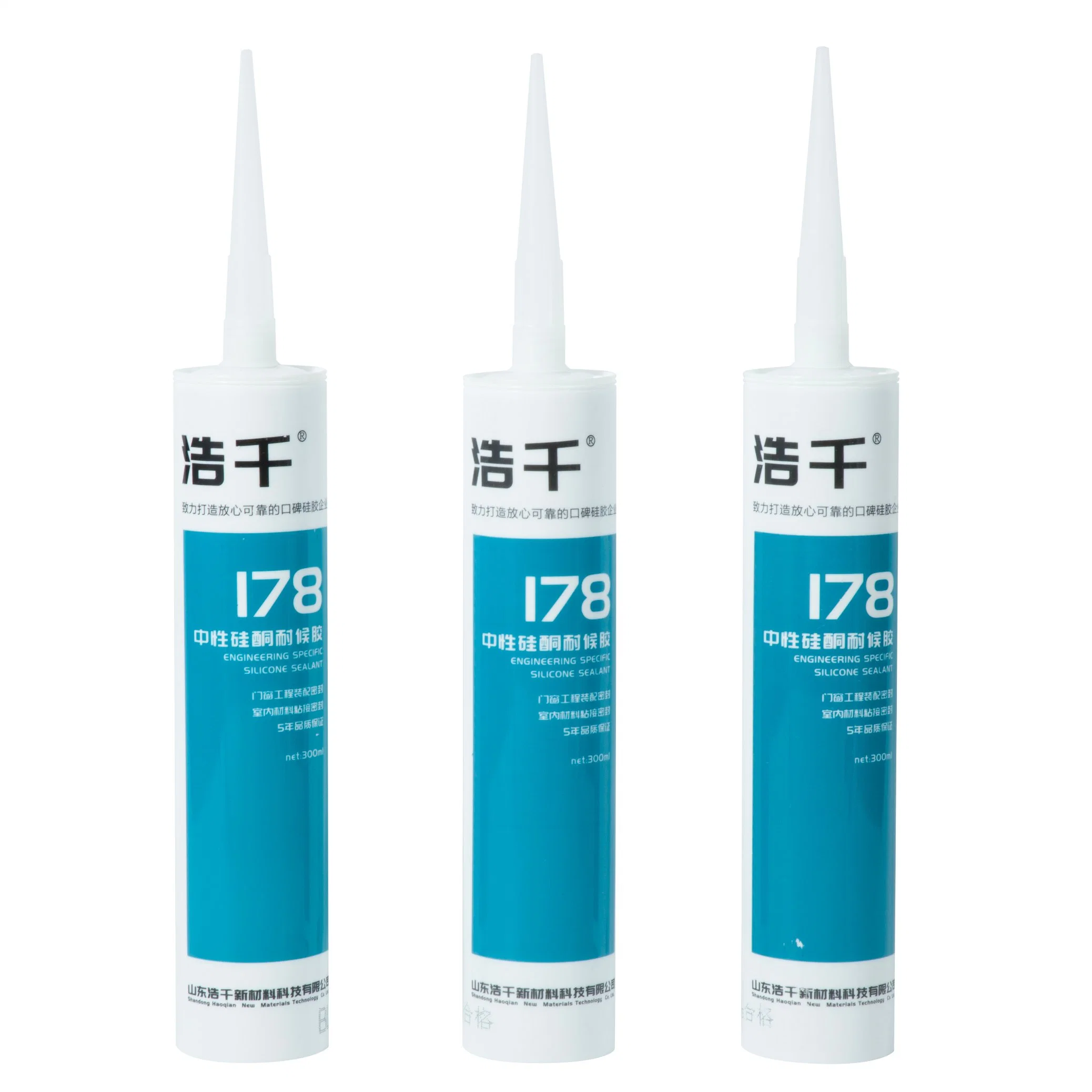 One Component Gp Structural/Acrylic/Neutral Glass Silicone Sealant Adhesive