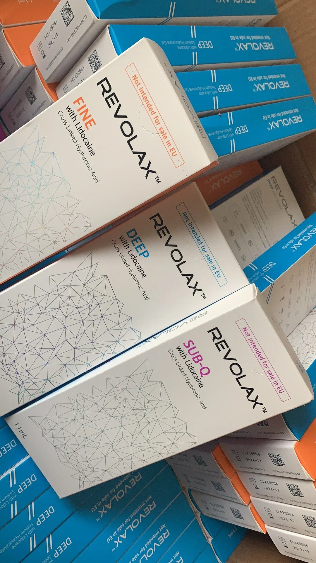 Ácido hialurónico profundo Korea gel enchimento Neuramis Hyaluronic ácido Revolax Injecção