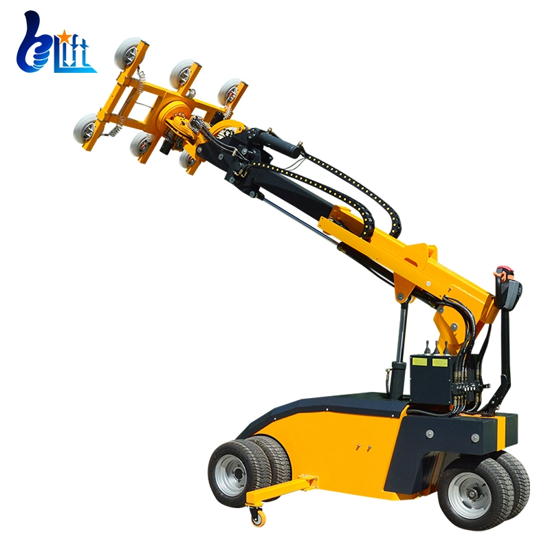 Electric Glazing Robot Crane Vacuum Lifter for Granite Slabs and Glass