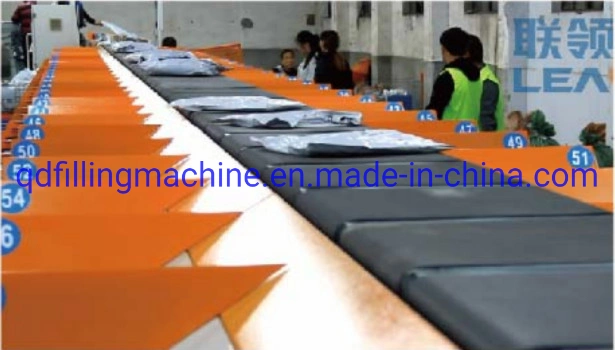 High Speed Conveyor Cross Belt Parcel Sorter Sorting Machine Supplier