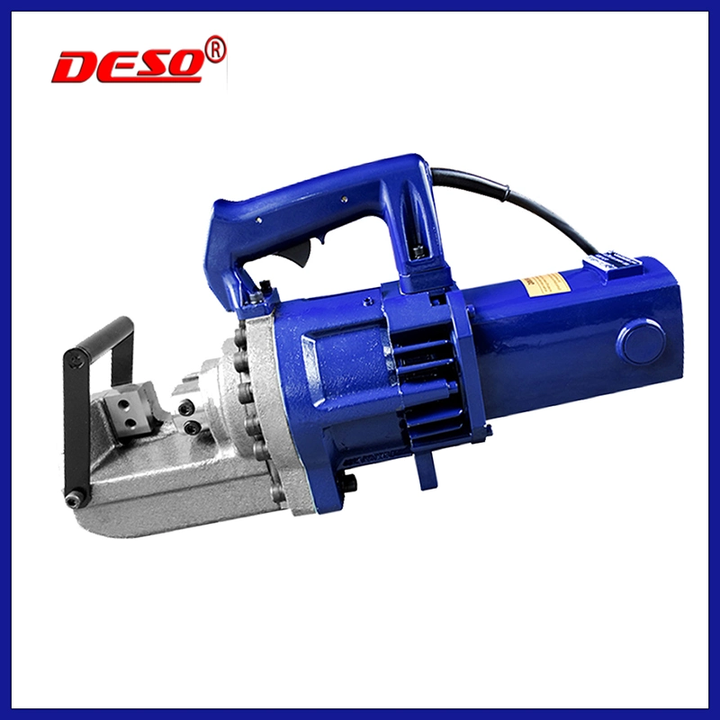 Safety Rebar Cutting Tool / Steel Rod Shearing Machine / Electric Hydraulic Bar Bender